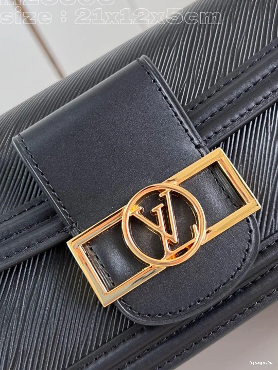 LOUIS West-21*12*5CM DAUPHINE VUITTON East 0524